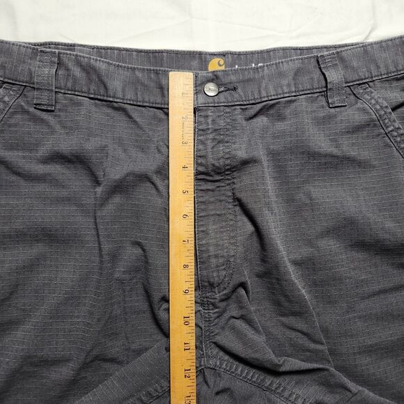 Carhartt Mens 42 BS196-M Force Relaxed Fit Work Cargo Shorts Grey - Picture 11 of 12